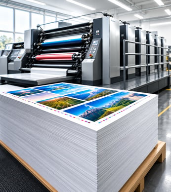 Printer color sheets
